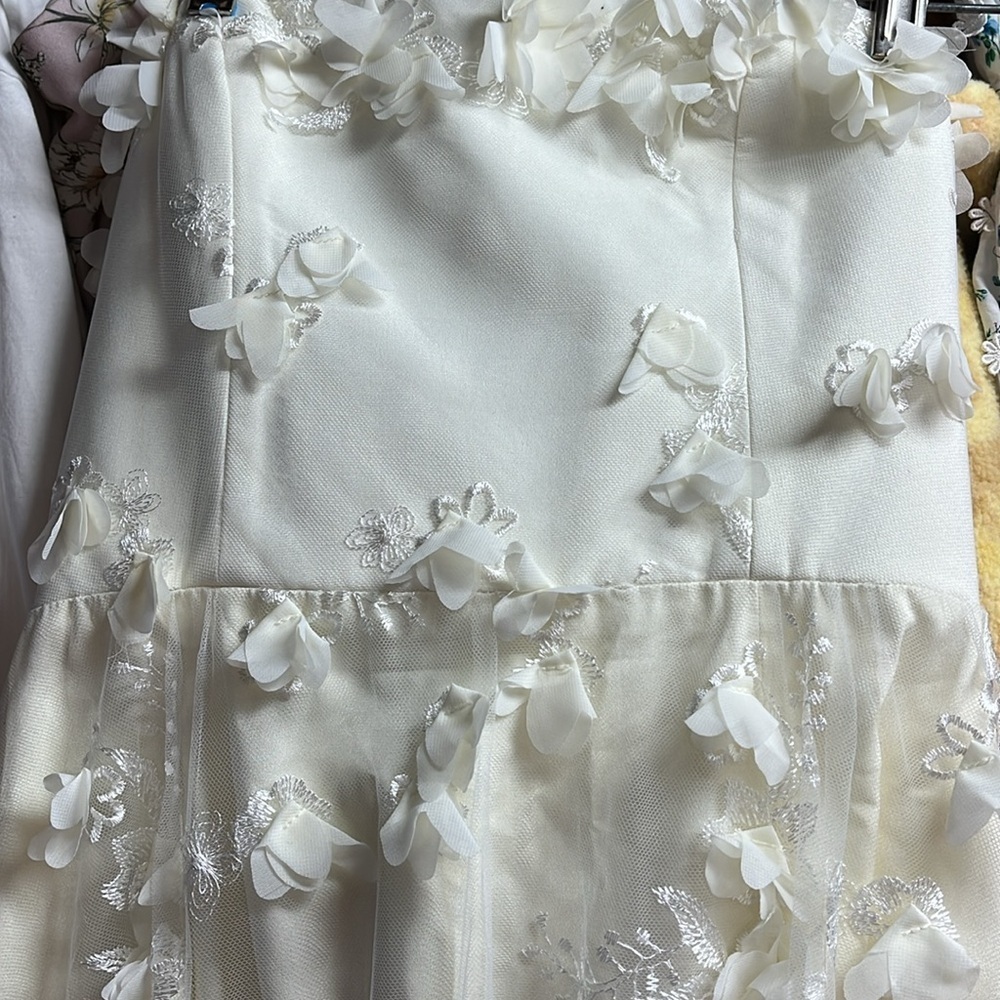 Anthropologie Helsinki Audrey Size  Small  Floral Dress wedding new - Picture 8 of 12